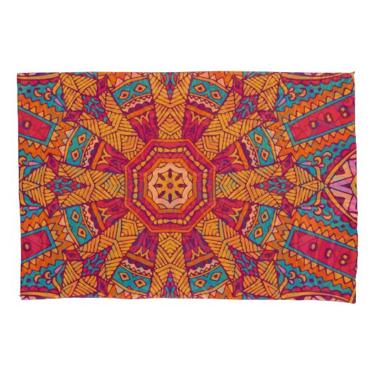 カラフル大理石のテクスチャ、高解像度インテリア。 枕カバー (正面)