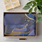 カラフル大理石インクアートティッシュペーパー 薄葉紙 (ギフト)