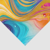 カラフル大理石インクアートティッシュペーパー 薄葉紙 (詳細)
