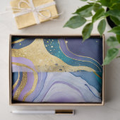 カラフル大理石インクアートティッシュペーパー 薄葉紙 (ギフト)