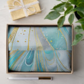 カラフル大理石インクアートティッシュペーパー 薄葉紙 (ギフト)