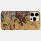 カラフル大理石 – パパマーブリングスタイル Case-Mate iPhoneケース (裏面 (横))