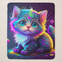 「カラフル子猫」