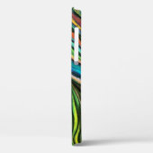 カラフル孔雀の火の絵画鳥 Case-Mate iPhoneケース (裏面 / 左)