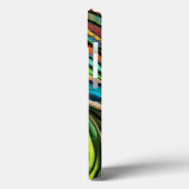 カラフル孔雀の火の絵画鳥 Case-Mate iPhoneケース (裏面 / 左)