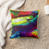 カラフル宇宙アー買ト クッション (ブランケット)