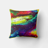 カラフル宇宙アー買ト クッション (裏面)