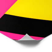 カラフル宇宙人ポップ・アートの芸術 ポスター (角)