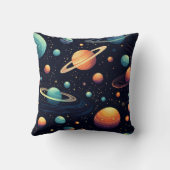 カラフル宇宙 クッション (裏面)