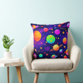 カラフル宇宙 クッション (椅子)