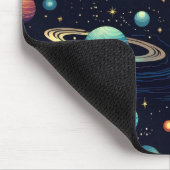 カラフル宇宙 マウスパッド (コーナー)