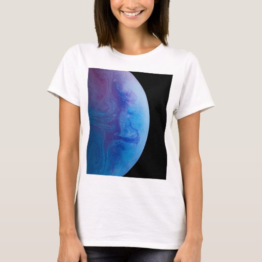 カラフル宇宙 Tシャツ (正面)