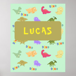 カラフル定義のパーソナライズ ポスター