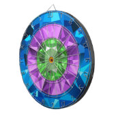 カラフル宝石 ダーツボード (正面右)