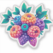 カラフル実 シール (正面)