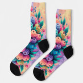 カラフル実 ソックス (左)