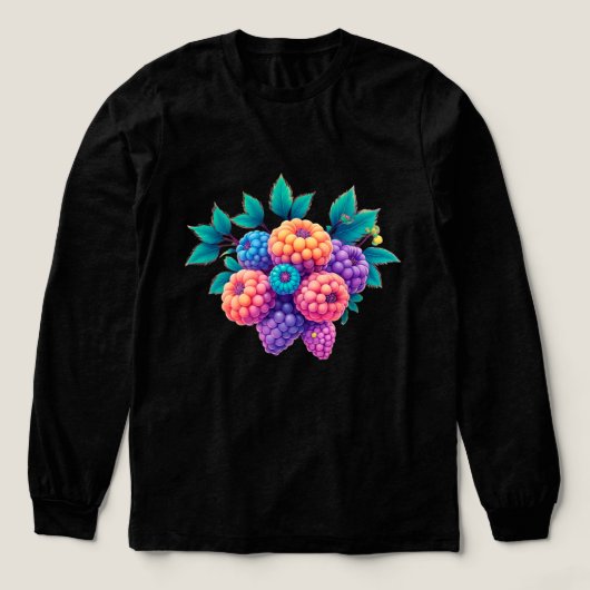 カラフル実 トライブレンドＴシャツ (デザイン正面)