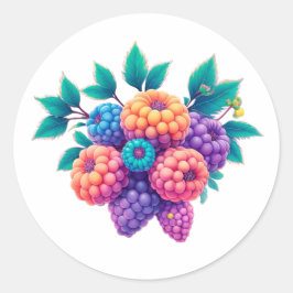 カラフル実 ラウンドシール