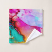 カラフル寿命 バスタオルセット (ウォッシュタオル)