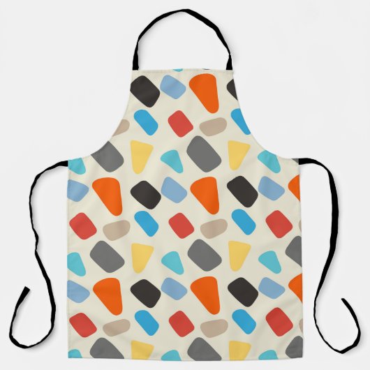 カラフル小石 エプロン (正面)