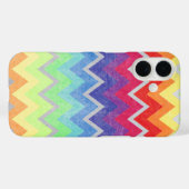 カラフル山柄かわいい虹の色 Case-Mate iPhoneケース (裏面 (横))