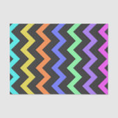 カラフル山鮮やかカッコいいおもしろい模様 薄葉紙 (正面)