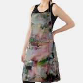 カラフル岩の先駆的なサーモン エプロン (インサイチュ)