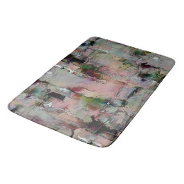 カラフル岩の先駆的なサーモン バスマット