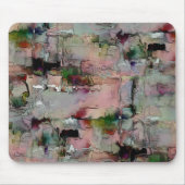 カラフル岩の先駆的なサーモン マウスパッド (正面)