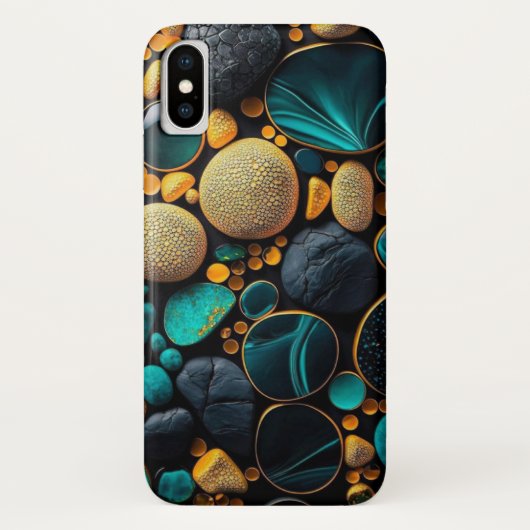 カラフル岩の電話ケース Case-Mate iPhoneケース (裏面)