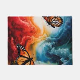 カラフル嵐の中で。 ドアマット