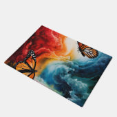 カラフル嵐の中で。 ドアマット (アングル)