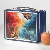 カラフル嵐の中で。 メタルランチボックス (インサイチュ)