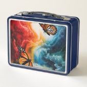 カラフル嵐の中で。 メタルランチボックス (裏面)