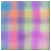 カラフル市松模様に型 ファブリック (クローズアップ)