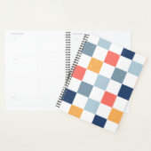 カラフル市松模様に2024 プランナー手帳 (ディスプレー)