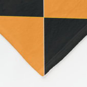 カラフル市松模様に – すべての許可のイブ フリースブランケット (角)