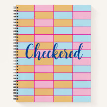 カラフル市松模様に