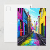 カラフル市通り ポストカード (正面/裏面)