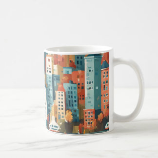 カラフル市 コーヒーマグカップ