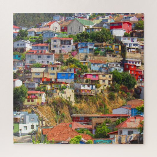 カラフル市 ジグソーパズル (縦)