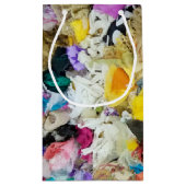 カラフル布コラージュ スモールペーパーバッグ (裏面)