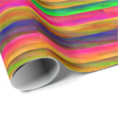 カラフル帯 ラッピングペーパー (ロールコーナー)
