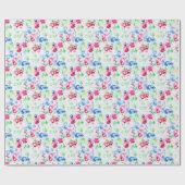 カラフル幼手プリント ラッピングペーパー (フラット)