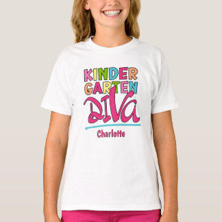 カラフル幼稚園Diva – 学校初日 Tシャツ