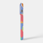 カラフル幾何学模様 iPhoneケース (左側面)
