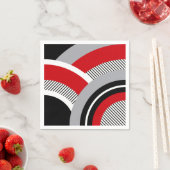 カラフル幾何学 スタンダードカクテルナプキン (インサイチュ)