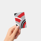 カラフル幾何学 バッジ (手持ち)