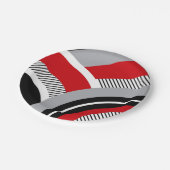 カラフル幾何学 ペーパープレート (アングル)