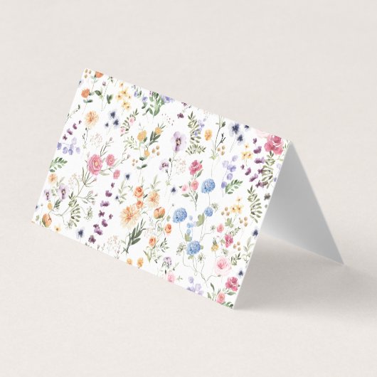 カラフル庭の花結婚様 (裏面)